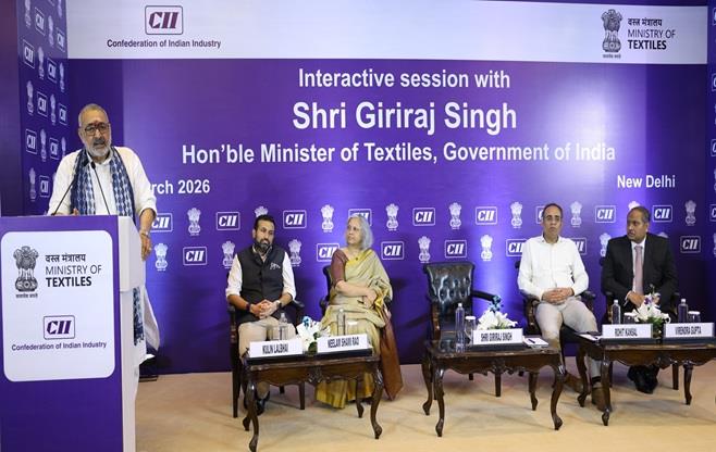 Session with Minister of Textiles